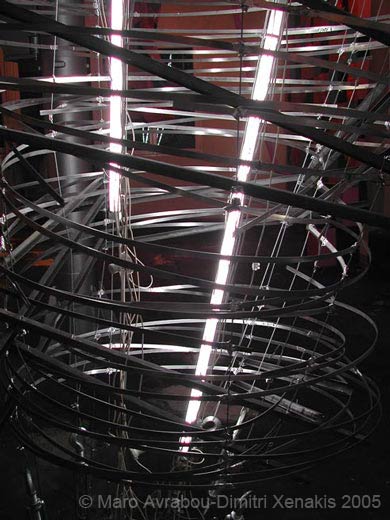 fluorescent bulbs, steel